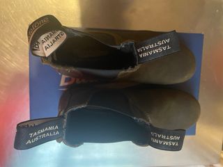 Blundstone Stivali Pelle Scamosciata Marrone Tg 38