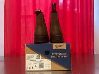 Blundstone Stivali Pelle Scamosciata Marrone Tg 38