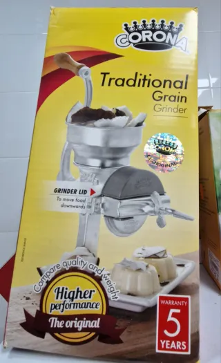 Molino Corona Tradicional para Granos
