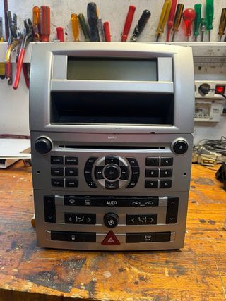 Radio Coche Peugeot 407 con climatizador y pantall