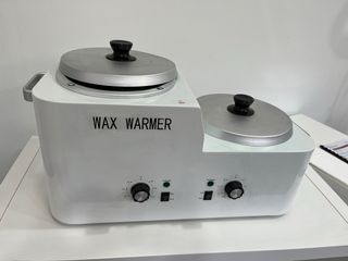 Calentador de cera doble
