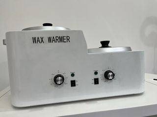 Calentador de cera doble