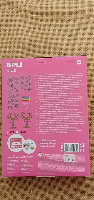 Kit Manualidades Apli Kids Joyería Plástico Mágico
