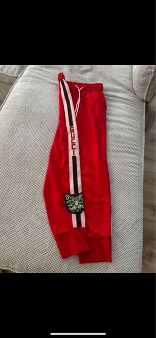 Pantalón Gucci Jogger Rojo