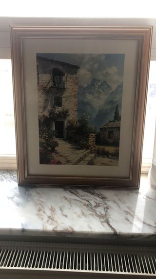 Dos cuadros decorativos