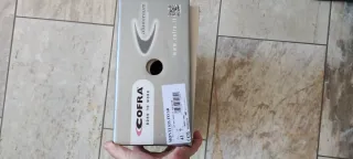 Zapatos de seguridad negros y verde