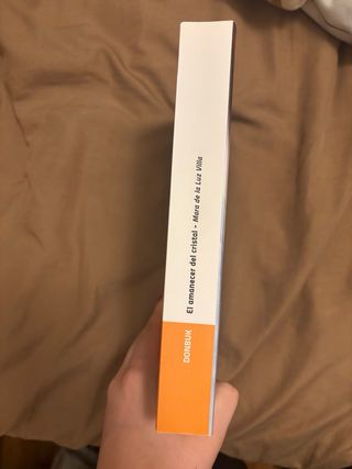 libro el amanecer del cristal