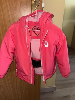 Abrigo nieve niña rosa Lidl
