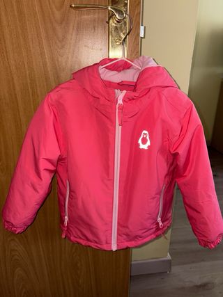 Abrigo nieve niña rosa Lidl