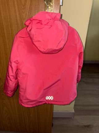 Abrigo nieve niña rosa Lidl