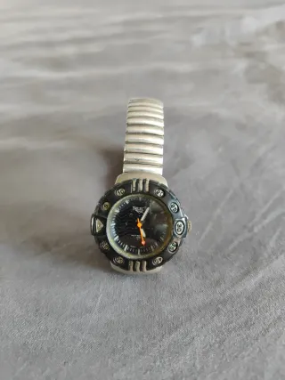 Reloj Select Negro y Plateado