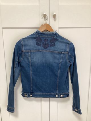 Cazadora vaquera Tintoretto T36 bordada