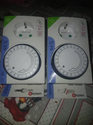 2 Enchufes Programadores Lexman