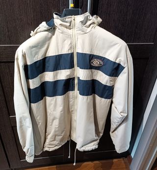 San Francisco Giubotto Giacca Beige e Blu