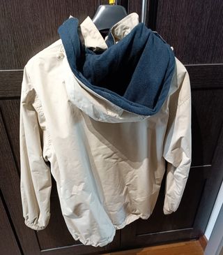 San Francisco Giubotto Giacca Beige e Blu