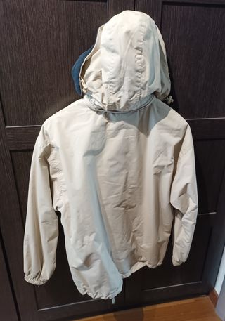 San Francisco Giubotto Giacca Beige e Blu