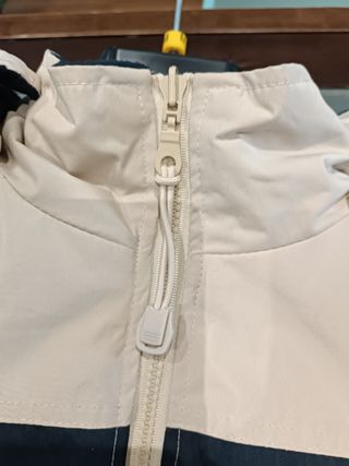 San Francisco Giubotto Giacca Beige e Blu