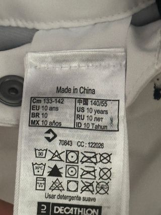 Pantalón da sci Decathlon Taglia 10