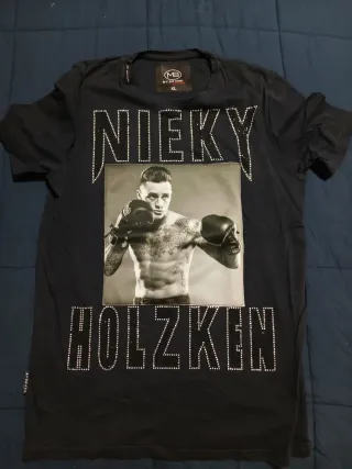 Camiseta MY BRAND Boxeo XL Negra