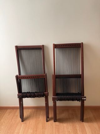 Pareja Tumbonas Plegables IKEA Brommö