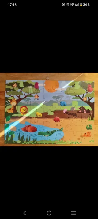 Mini cocina de juguete y Puzzle