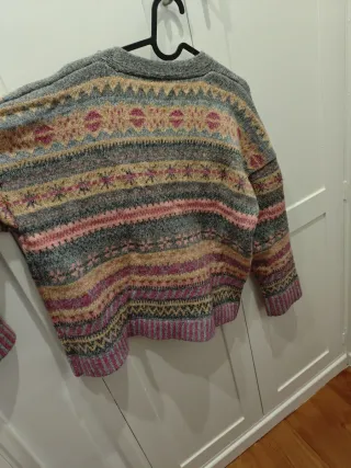 Jersey mujer estampado multicolor