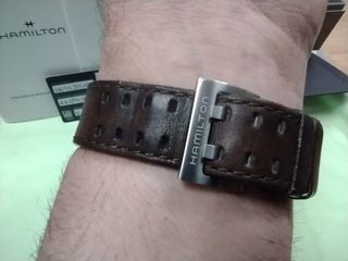 Hamilton Kakhi aviation pilot 42mm