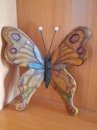 2 Mariposas Decorativas Colgantes