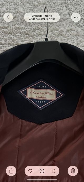 Chaqueta de vestir hombre