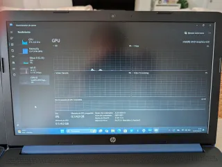 Portátil HP 15,6 i5-8250U 8GB RAM Batería Nueva
