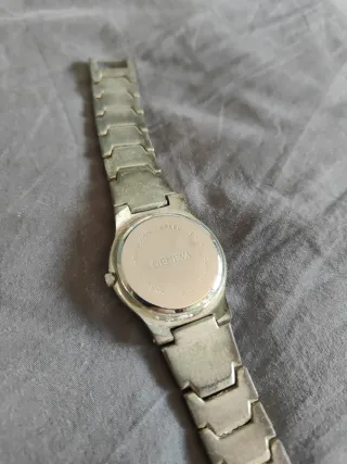 Reloj Geneva Plata y Blanco