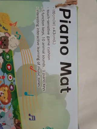 Alfombra Piano Infantil Musical