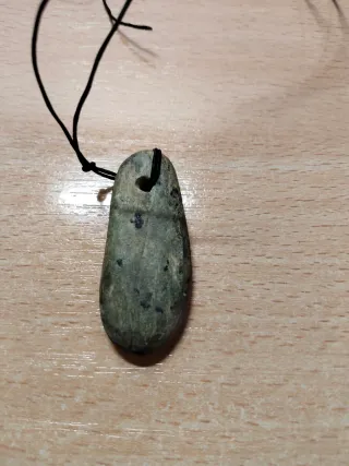 Colgante Runa Algiz Piedra Natural