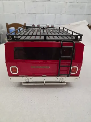 Carrocería Hummer 1/8 Roja