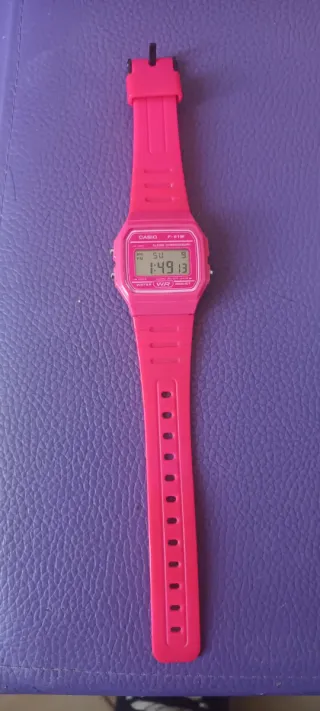 Reloj Casio niña rosa