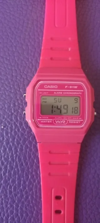 Reloj Casio niña rosa