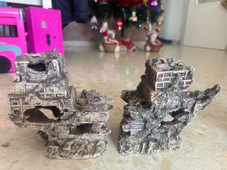 Decoración Acuario Ruinas Barco Pirata