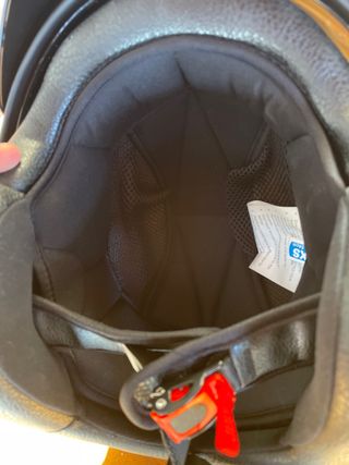 Casco Moto Jet marca Held Blanco Talla XS