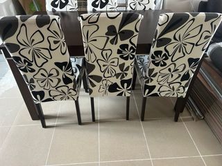 Mesa comedor extensible + 6 sillas