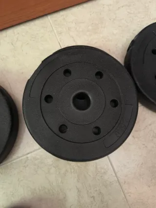 Barras Mancuernas Gimnasio con Agarre