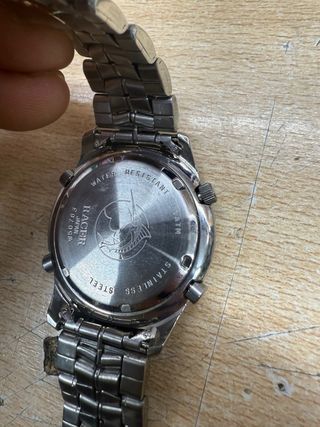 Reloj Racer Cronógrafo Plata Blanco