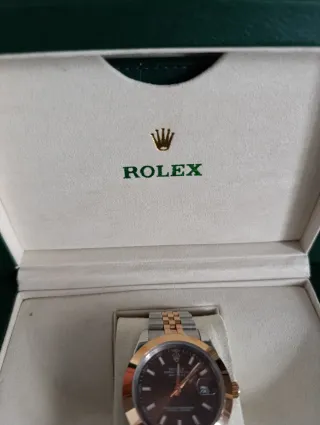 Rolex Datejust Oro Rosa y Acero