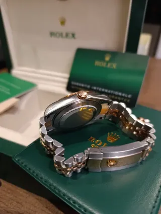 Rolex Datejust Oro Rosa y Acero