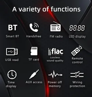 Radio Coche MP3 USB Bluetooth Nuevos