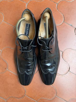 Zapatos Loake Negros Poco Uso