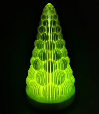 Lámpara de Árbol de Navidad