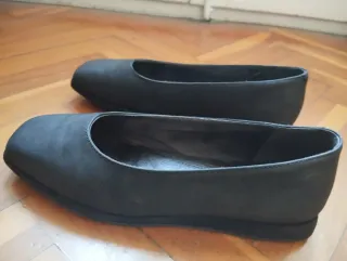 Zapatos planos negros mujer