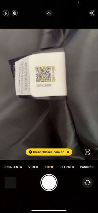 Chaqueta The North Face Puffer Talla S Negra