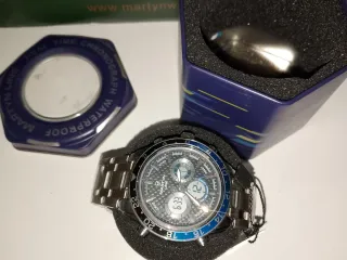 Orologio Martyn Line Blu Multicolore