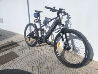 Bicicleta Moma Eléctrica 29 Doble Suspensión